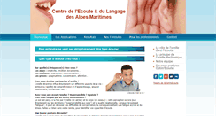 Desktop Screenshot of centre-ecoute-langage.com